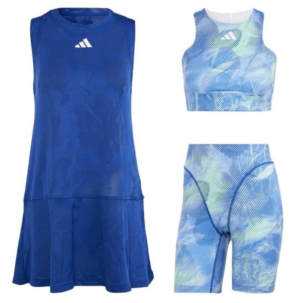 Adidas Women's Small Tennis Athletic Wear‎ 3PC Set Workout Sports Modern HT1468